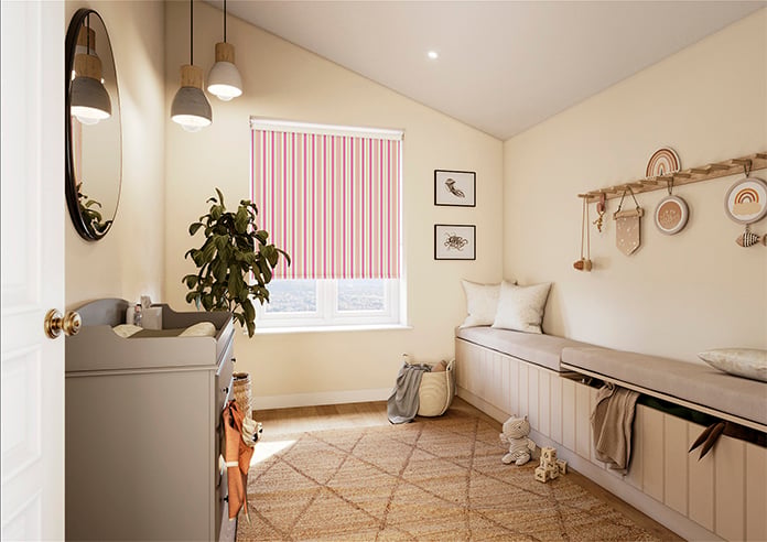 The British Stripe Co. George, Notting Hill No.1 - Roller Blind - Image 7
